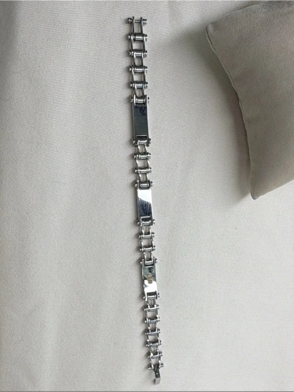 Men's Stainless Steel Two-Tone Link Bracelet
